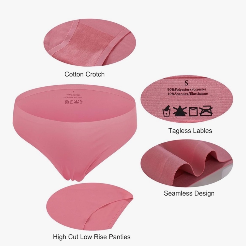 3 Pack Seamless Underwear - Picture 2 of 4